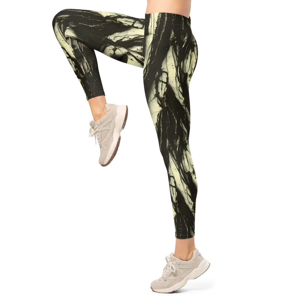 Eclipse Veil on Leggings — Left