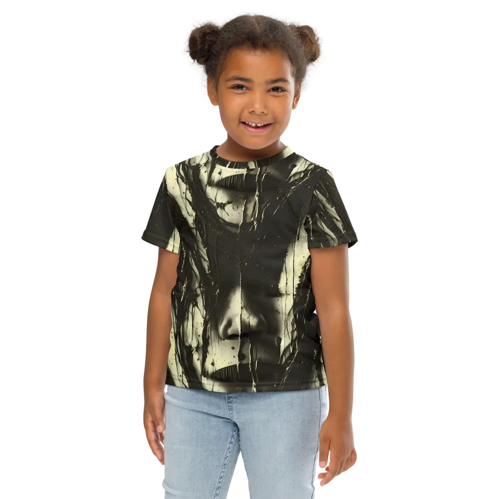 Eclipse Veil on Kids Crew Neck T-Shirt — Front