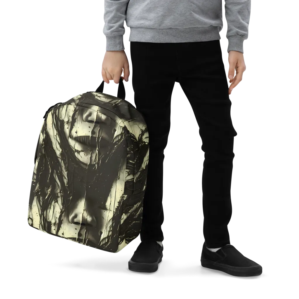 Eclipse Veil on Minimalist Backpack — Zoomed-in