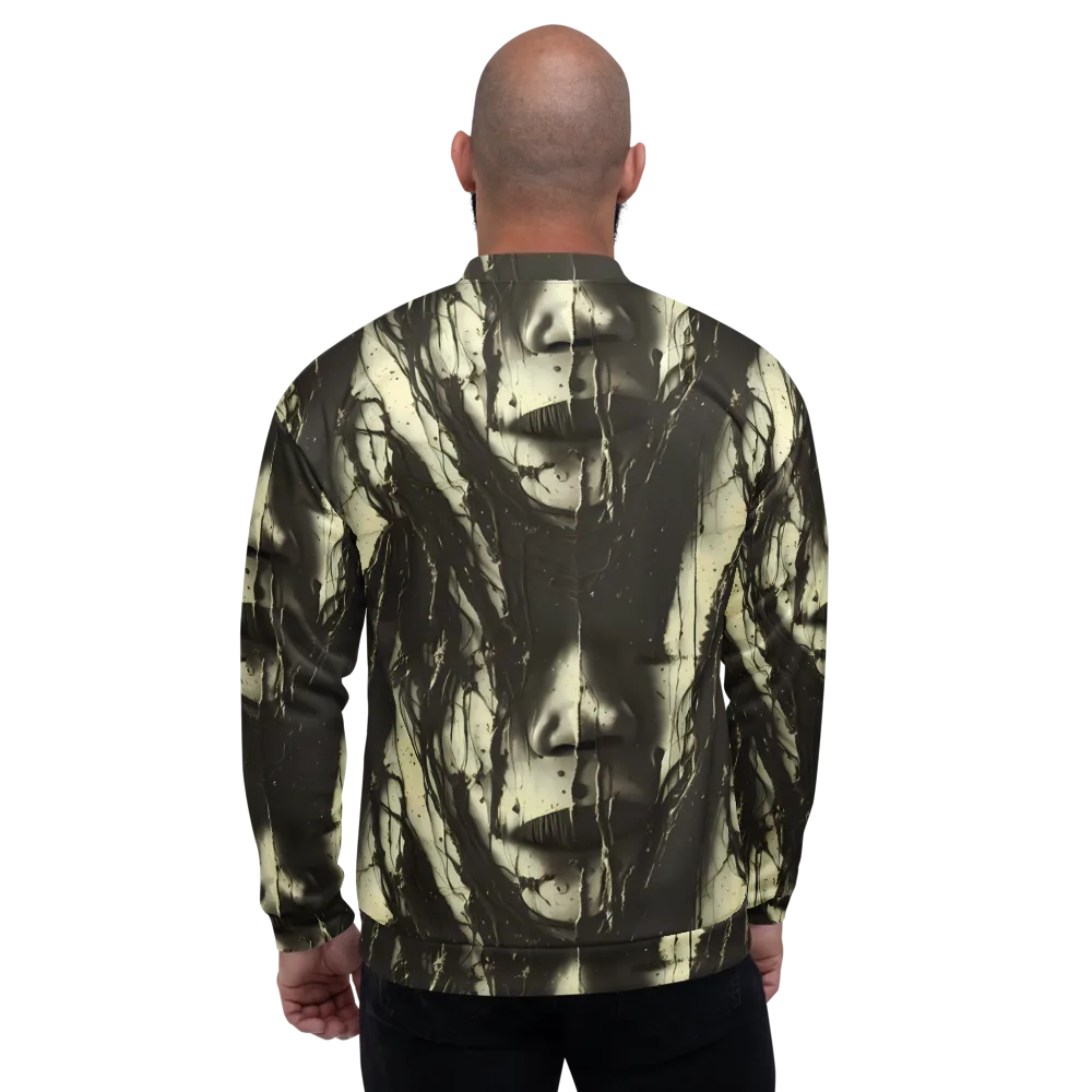 Eclipse Veil on Bomber Jacket — Back