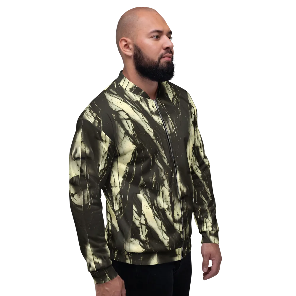 Eclipse Veil on Bomber Jacket — Right