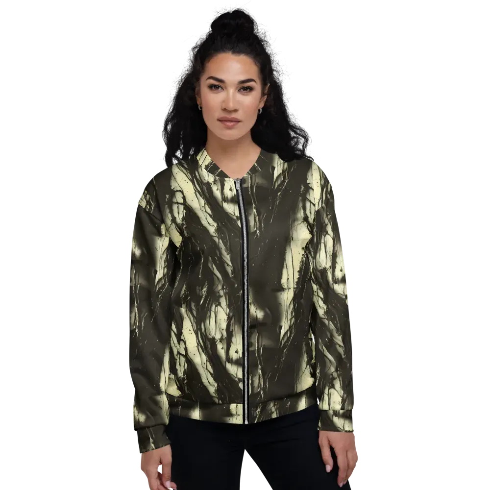 Eclipse Veil on Bomber Jacket — Front