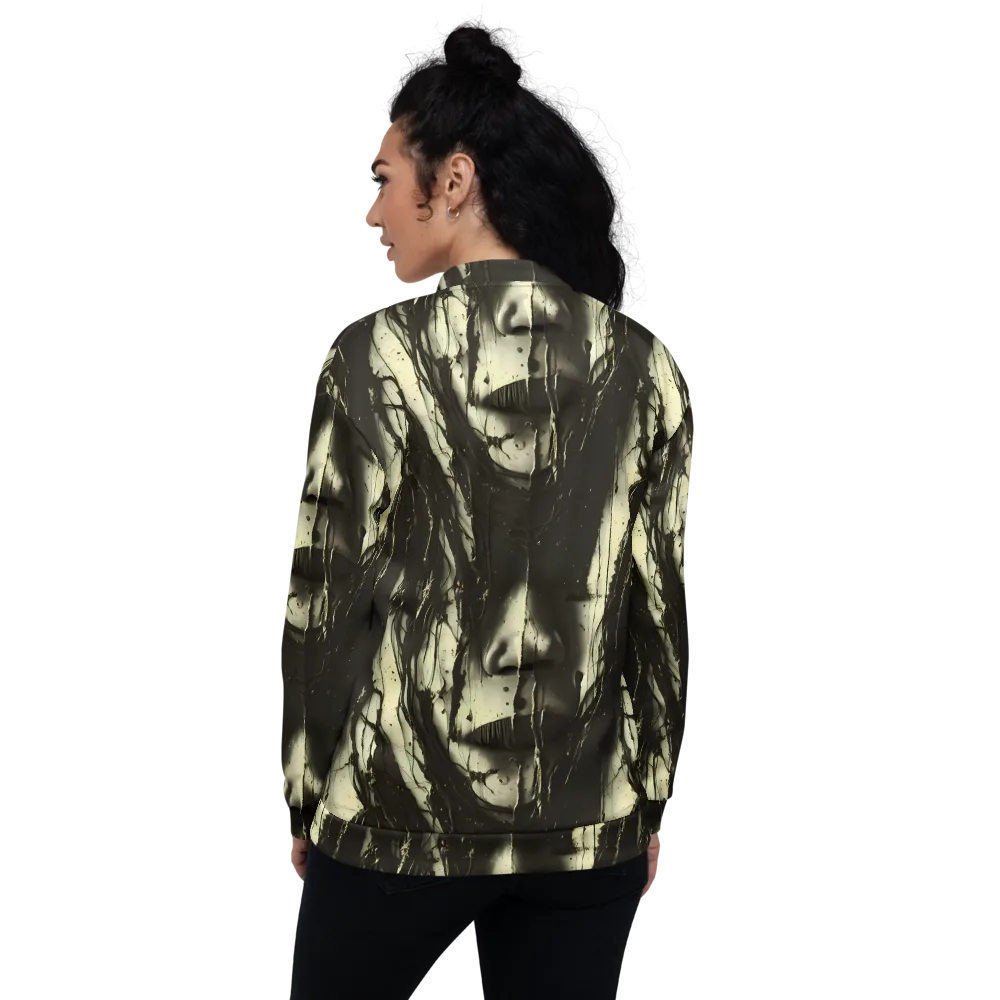 Eclipse Veil on Bomber Jacket — Back