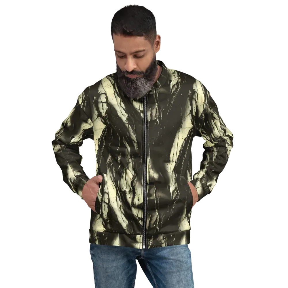 Eclipse Veil on Bomber Jacket — Front