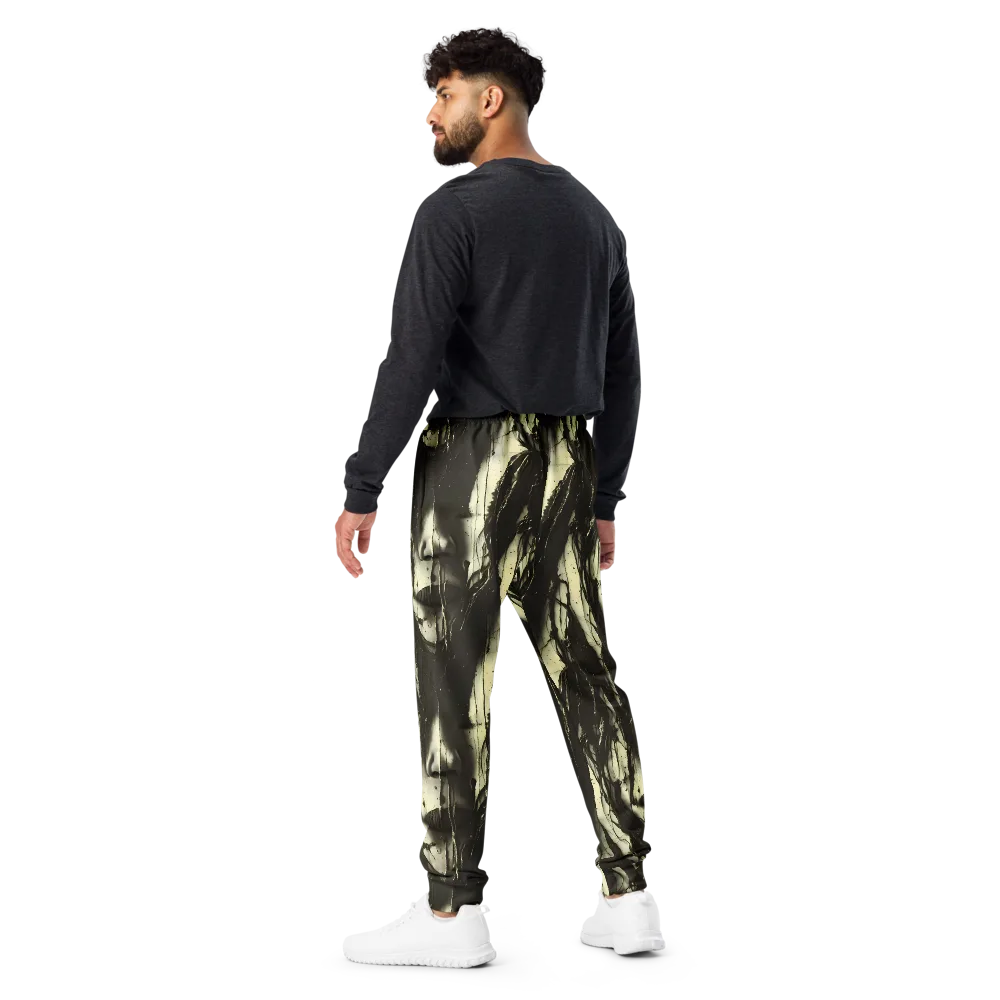 Eclipse Veil on Men's Joggers — Back