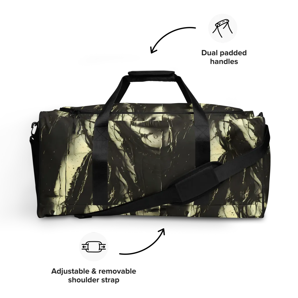 Eclipse Veil on Duffle Bag — Front