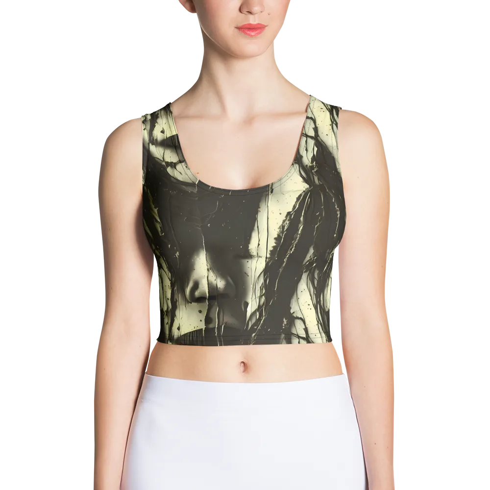 Eclipse Veil on Crop Top — Front