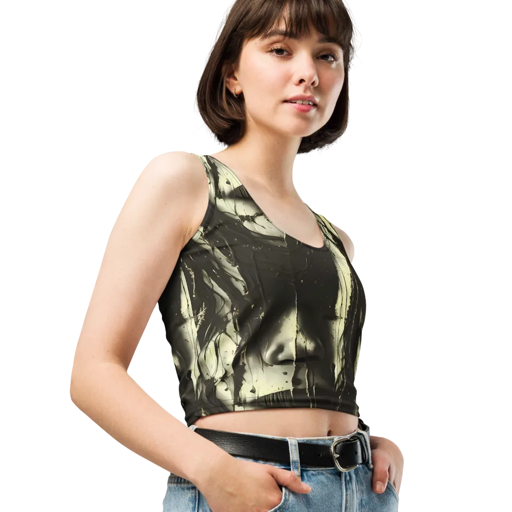 Eclipse Veil on Crop Top — Right Front