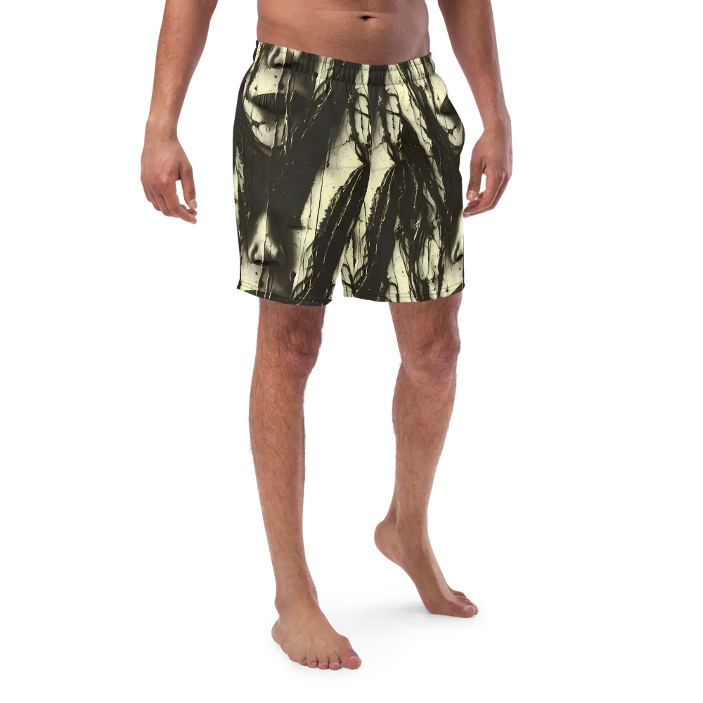 Eclipse Veil on Swim Trunks — Front