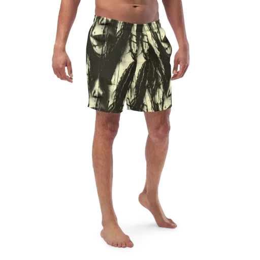 Eclipse Veil on a Swim Trunks