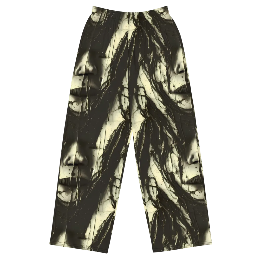 Eclipse Veil on Wide-Leg Pants — Front