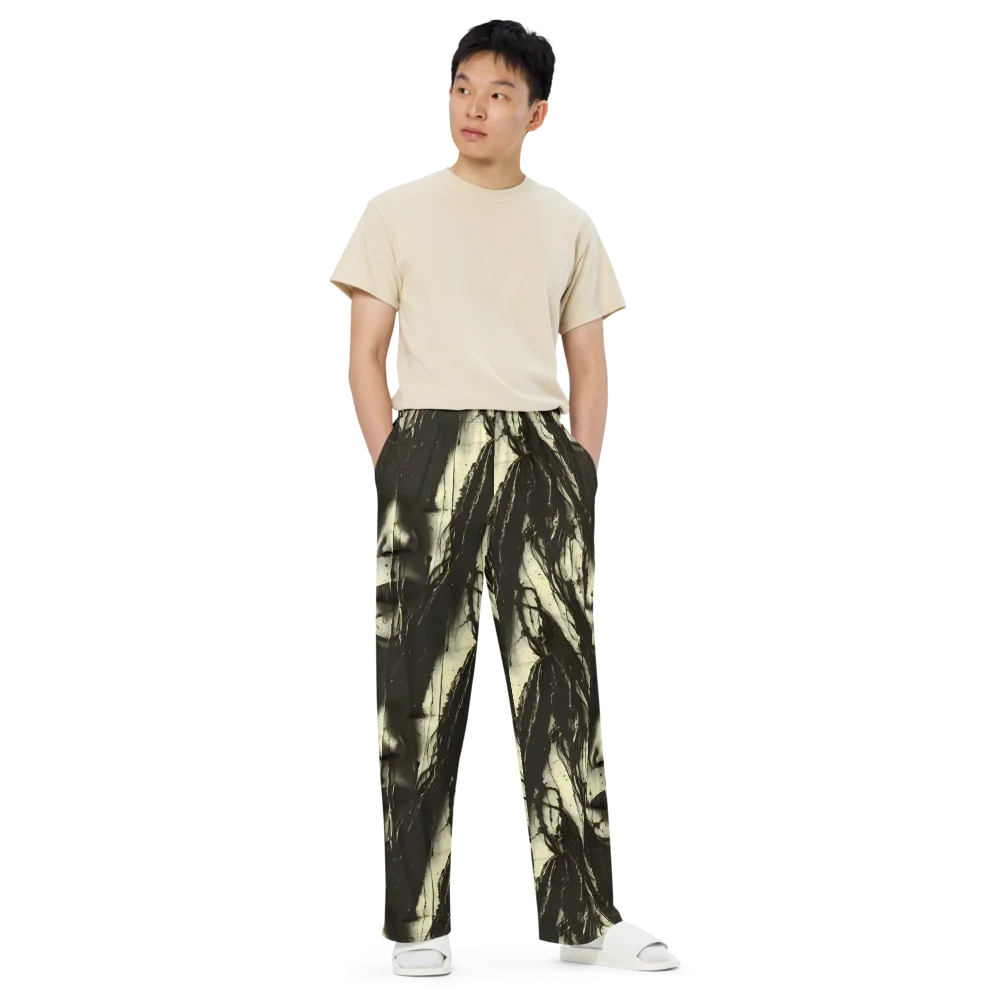 Eclipse Veil on Wide-Leg Pants — Front