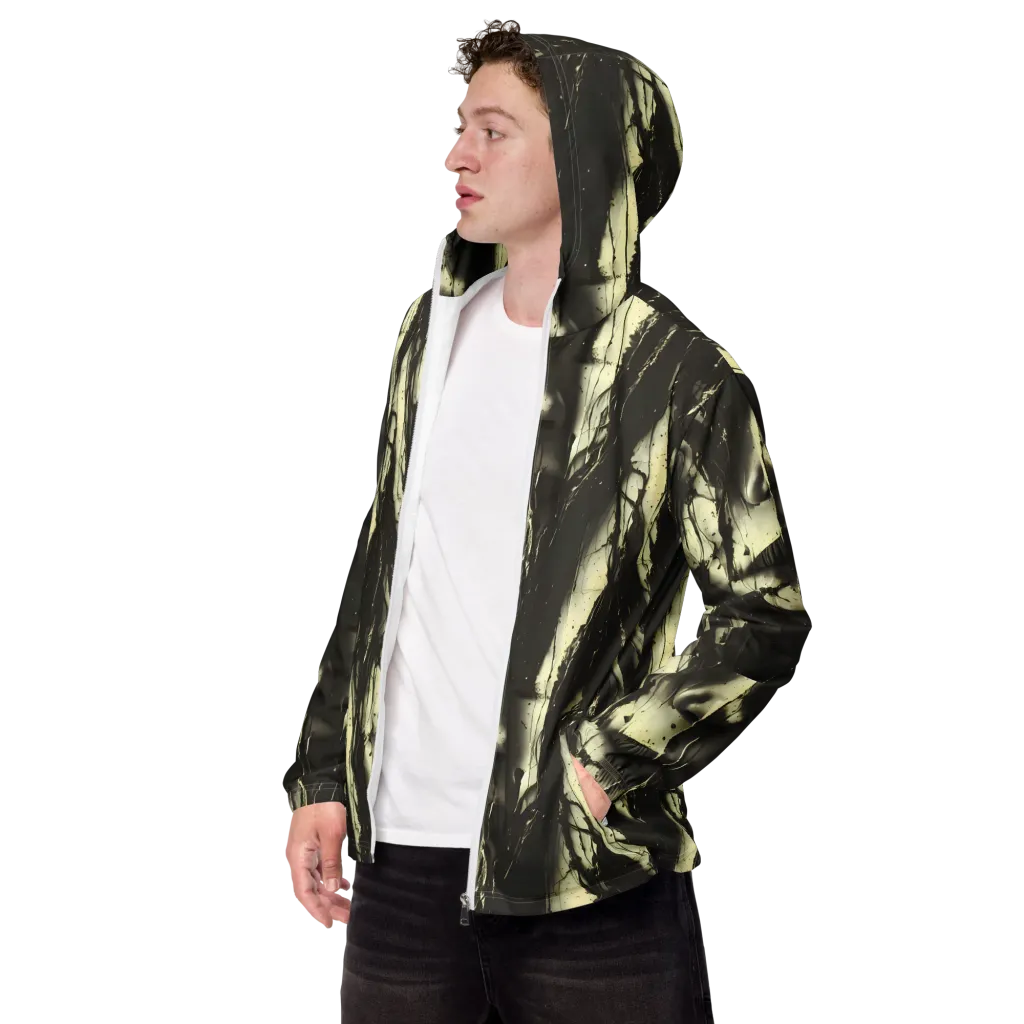 Eclipse Veil on Men's Windbreaker — Left Front