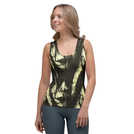 Eclipse Veil on a Women's Tank Top