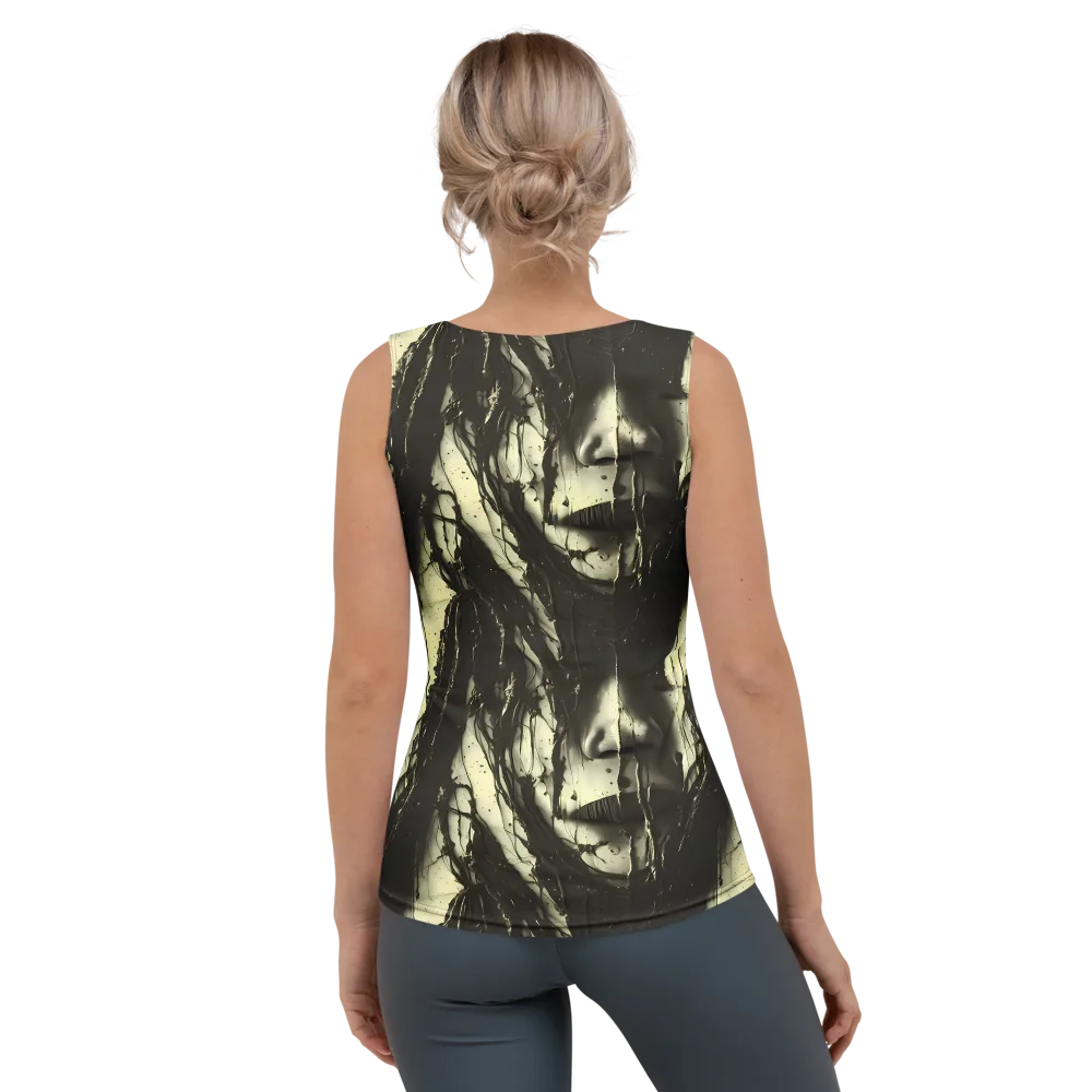 Eclipse Veil on Women's Tank Top — Back