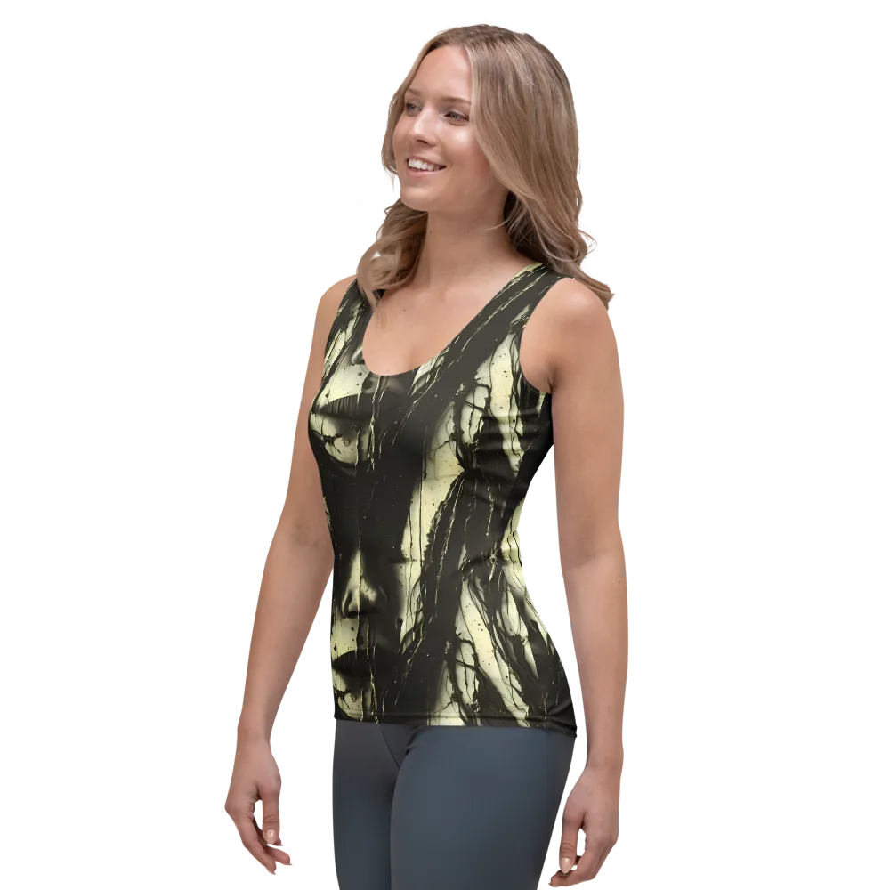 Eclipse Veil on Women's Tank Top — Left Front