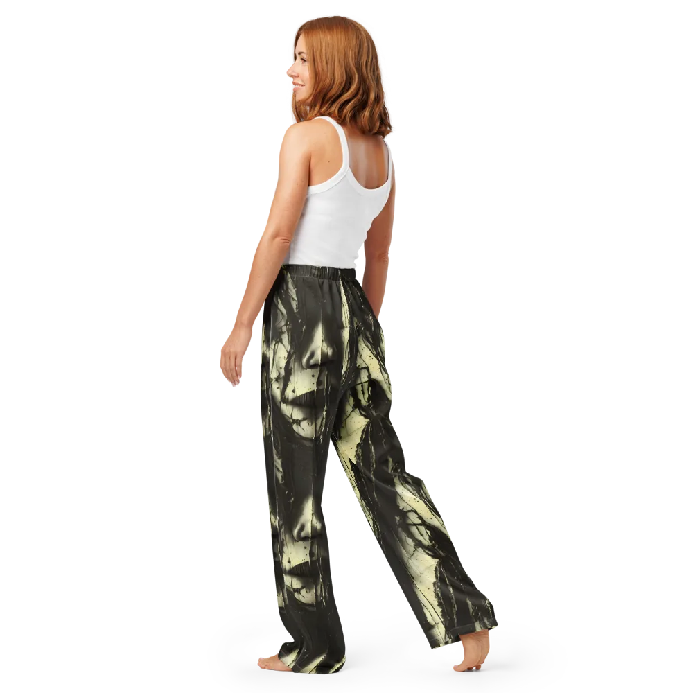 Eclipse Veil on Women's Pajama Pants — Back