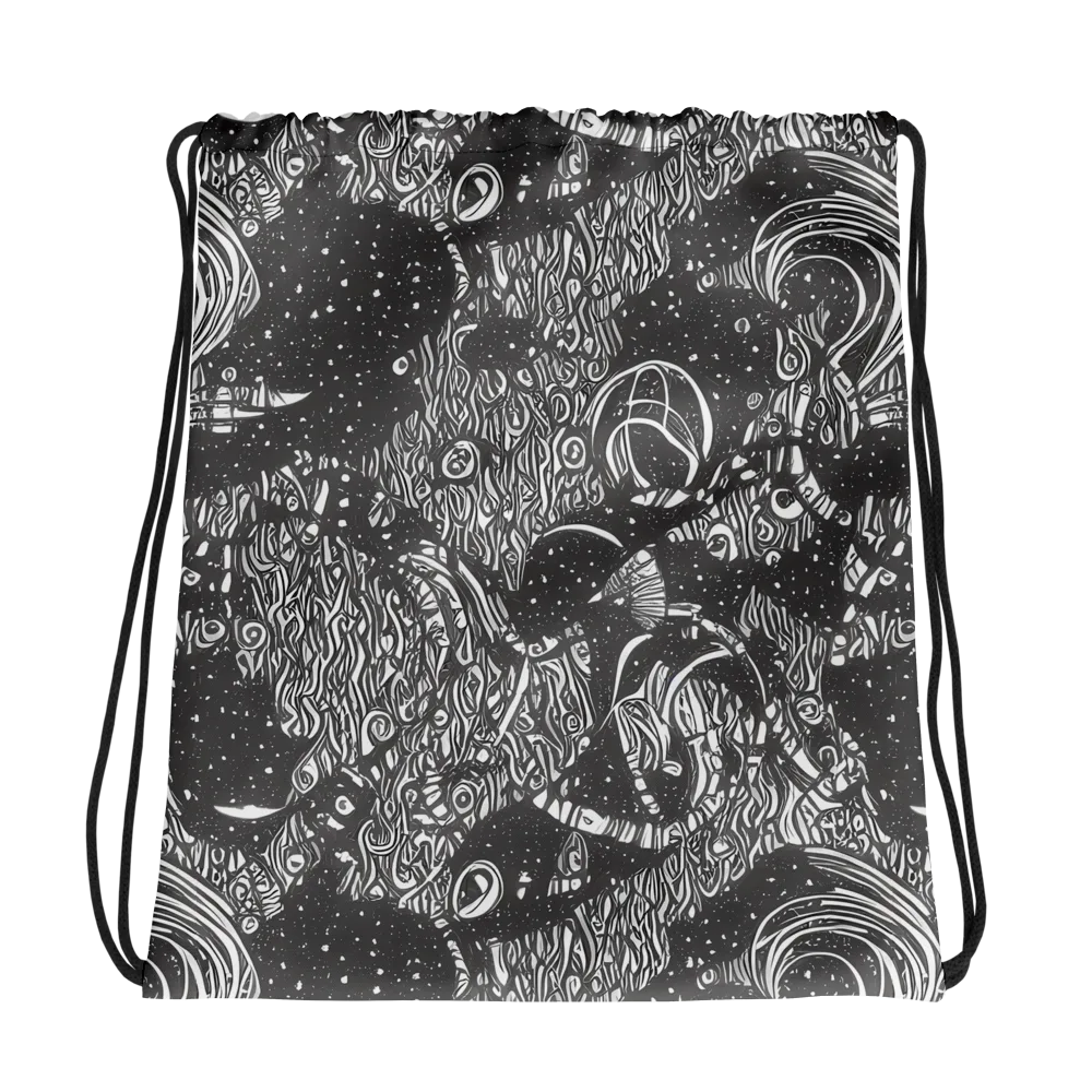 Shadow Reverie on Drawstring Bag — Photo
