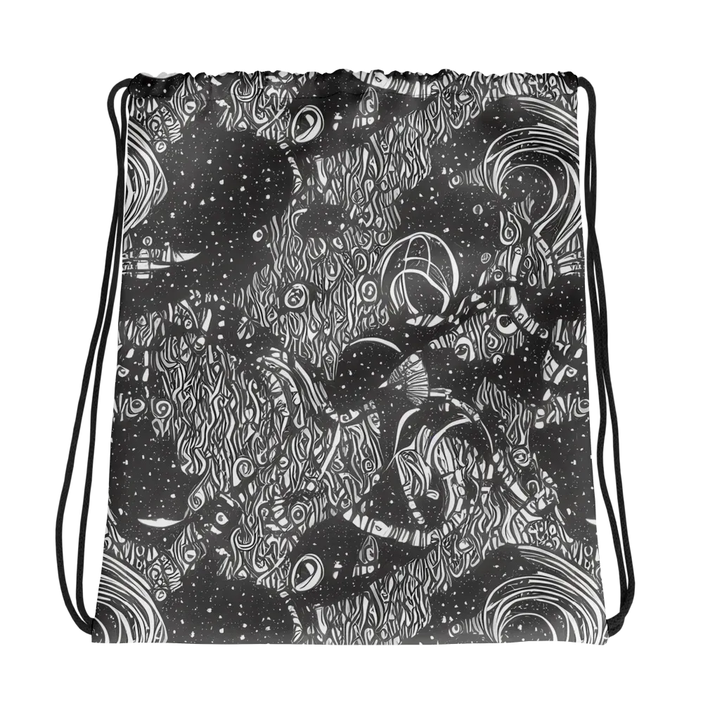 Shadow Reverie on Drawstring Bag — Photo