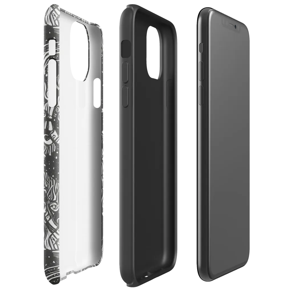 Shadow Reverie on Tough Case for iPhone® — Right