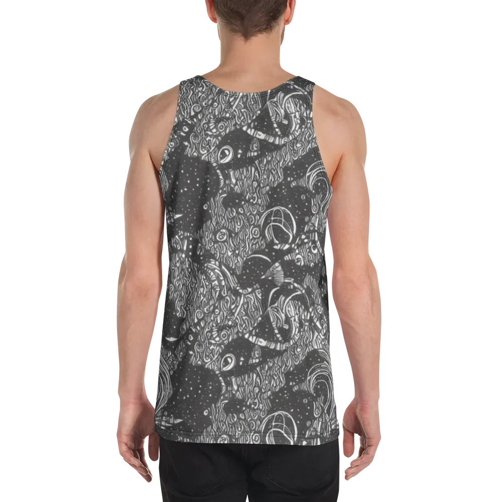 Shadow Reverie on Men's Tank Top — Back