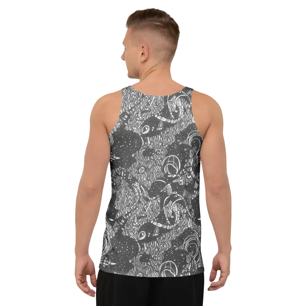 Shadow Reverie on Men's Tank Top — Back