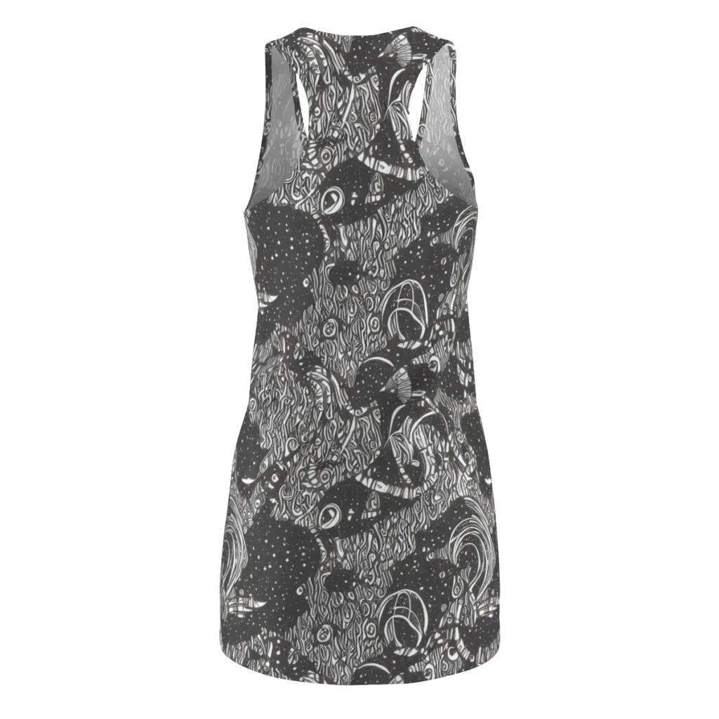 Shadow Reverie on Racerback Dress — Back
