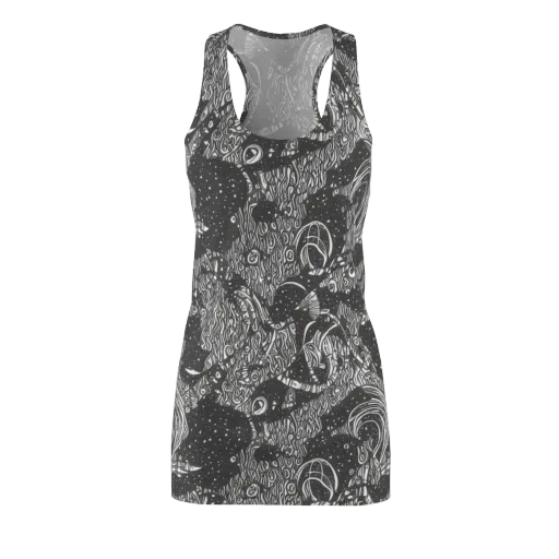 Shadow Reverie on a Racerback Dress
