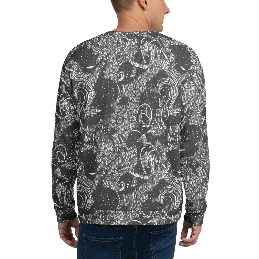 Shadow Reverie on Sweatshirt — Back