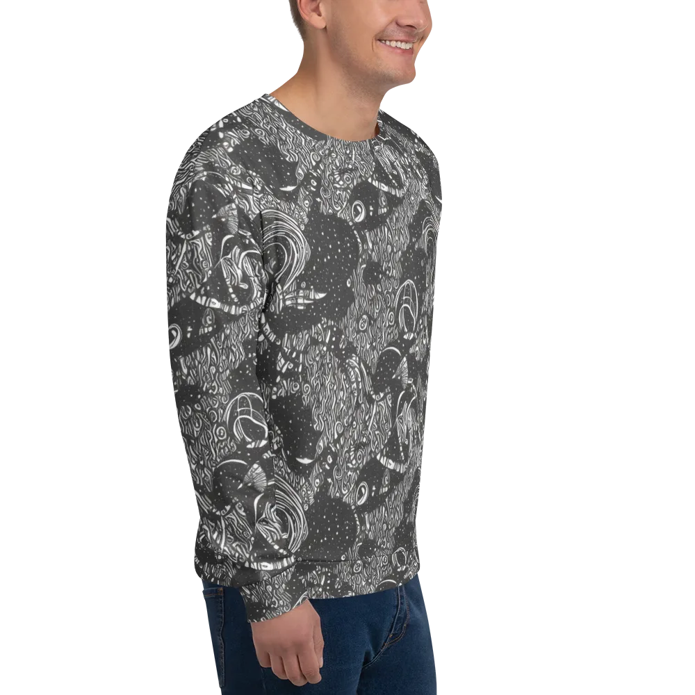 Shadow Reverie on Sweatshirt — Right Front