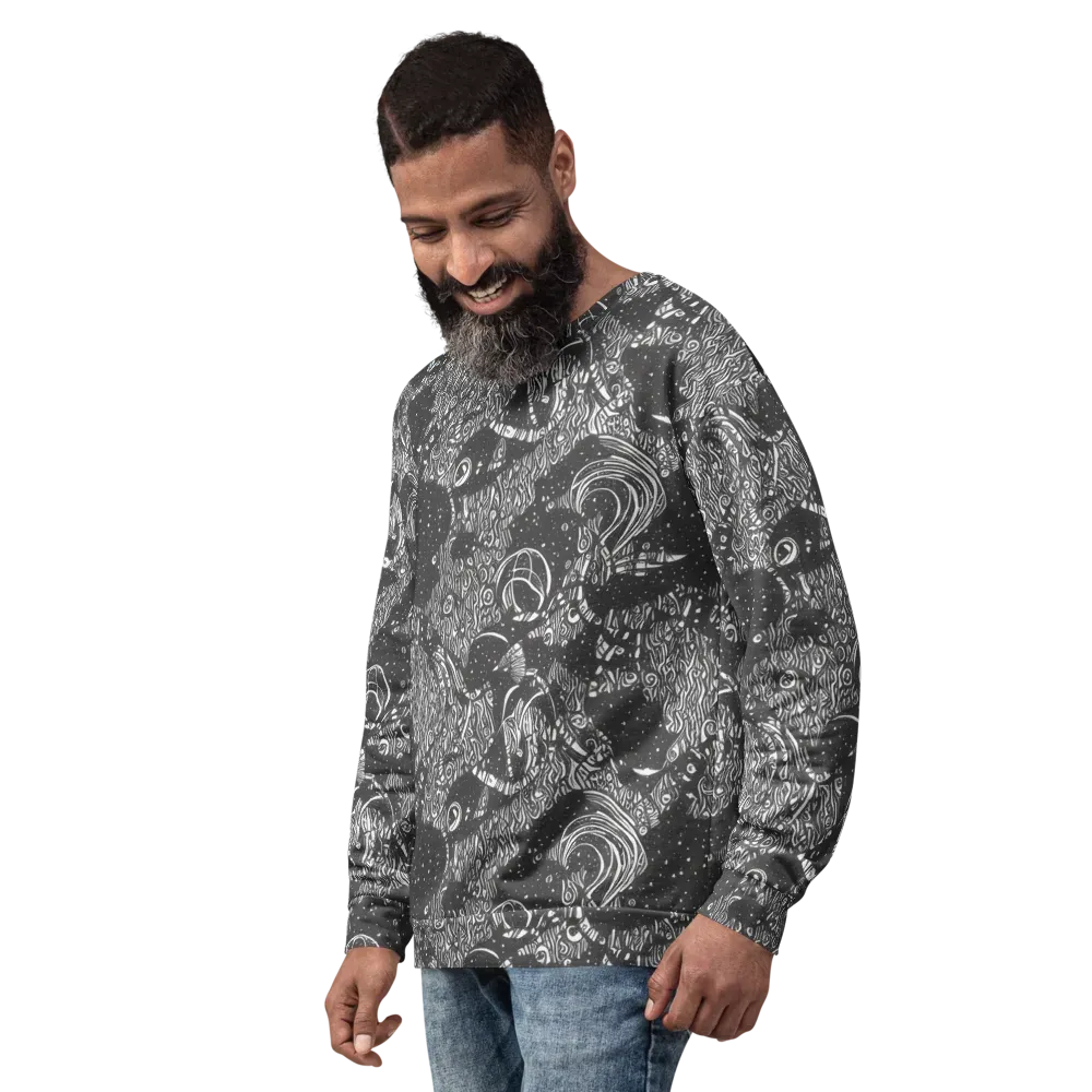 Shadow Reverie on Sweatshirt — Left Front