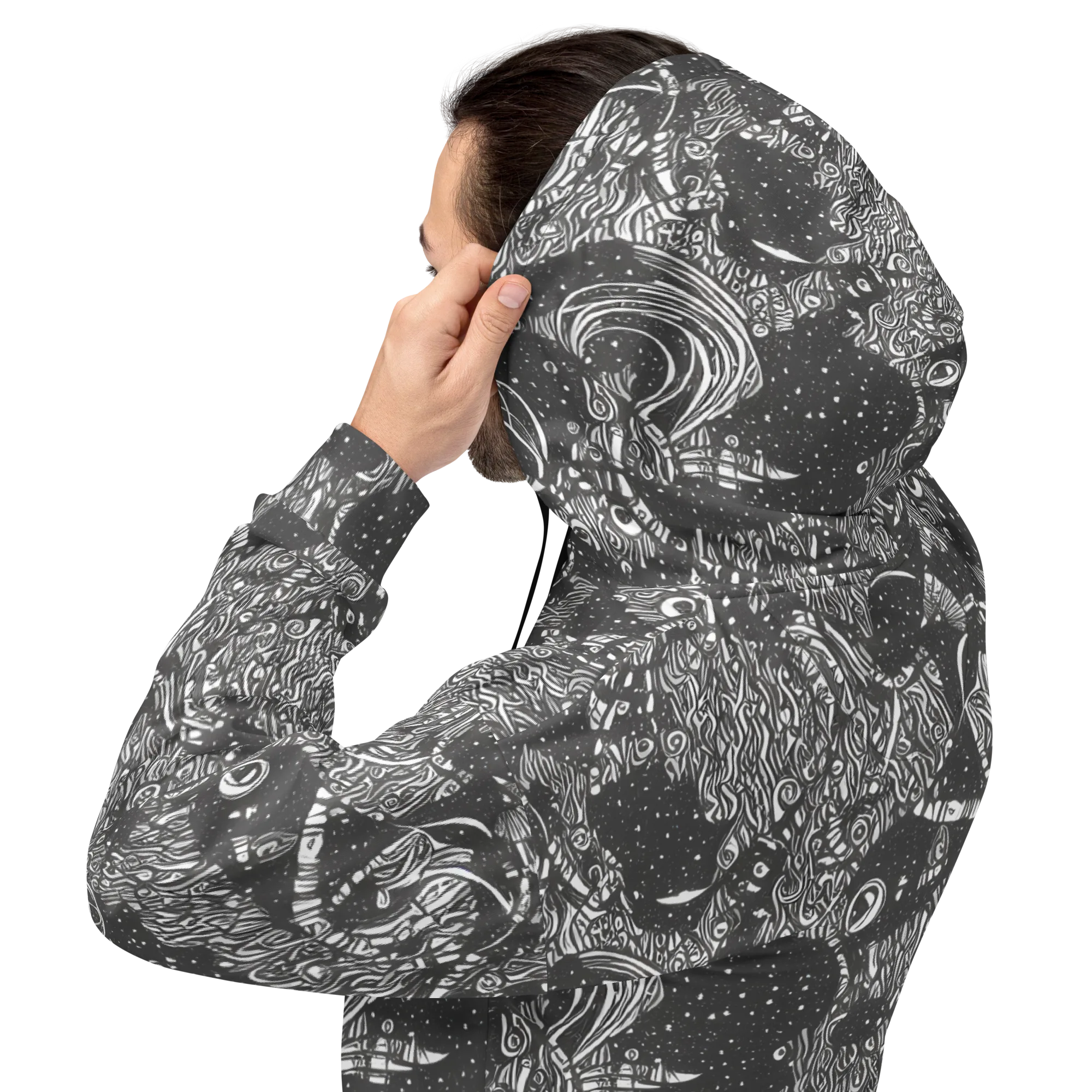 Shadow Reverie on Hoodie — Back
