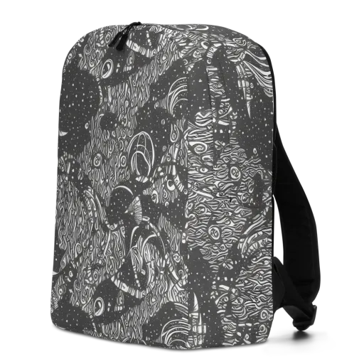 Shadow Reverie on a Minimalist Backpack