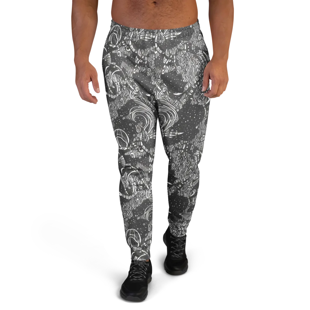 Shadow Reverie on Men's Joggers — Front