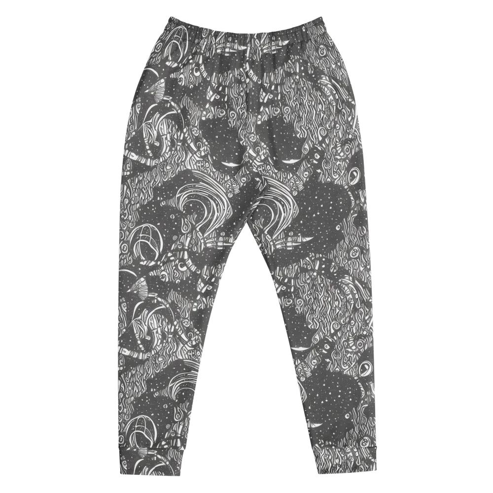 Shadow Reverie on Men's Joggers — Front