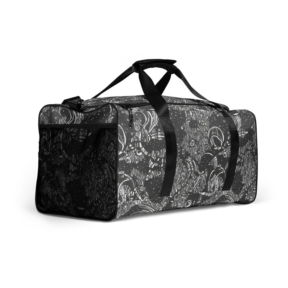 Shadow Reverie on Duffle Bag — Right Front