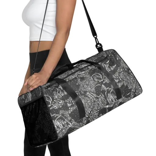 Shadow Reverie on a Duffle Bag