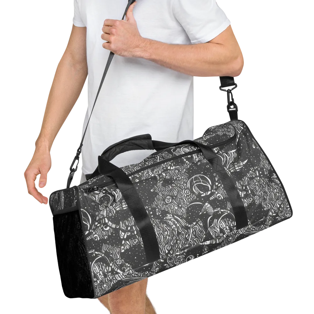 Shadow Reverie on Duffle Bag — Right Front