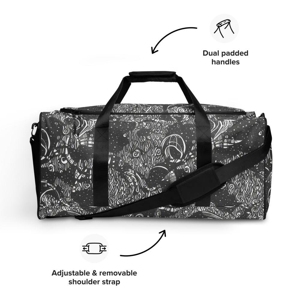Shadow Reverie on Duffle Bag — Front
