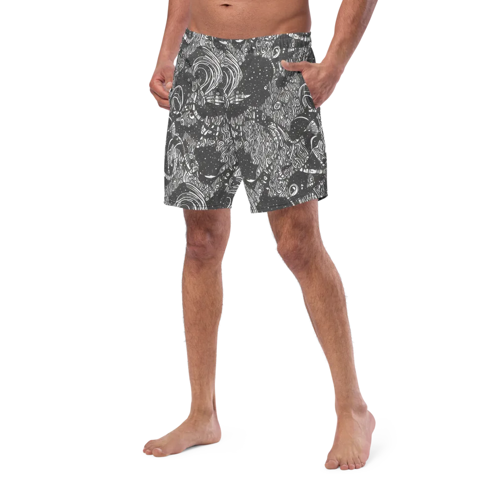 Shadow Reverie on Swim Trunks — Left Front