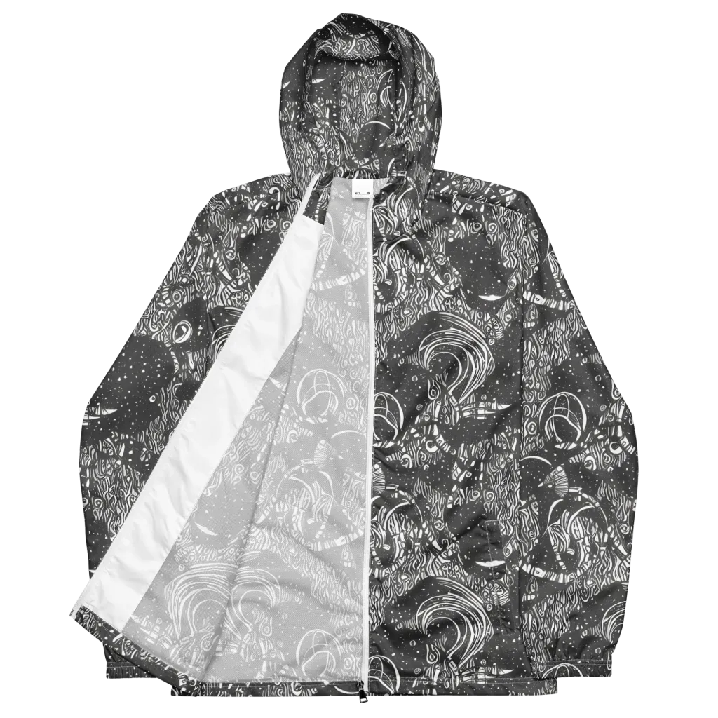 Shadow Reverie on Men's Windbreaker — Front