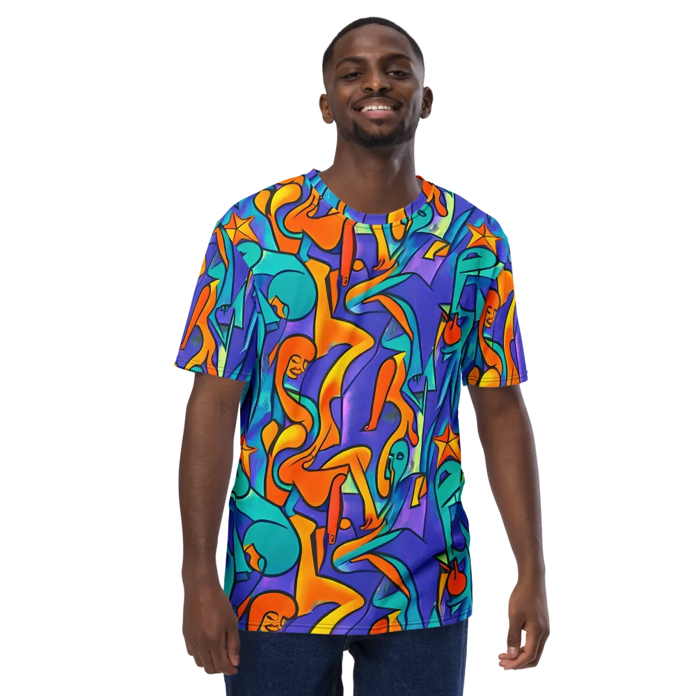 Surreal Movements on Men's Crew Neck T-Shirt — Front