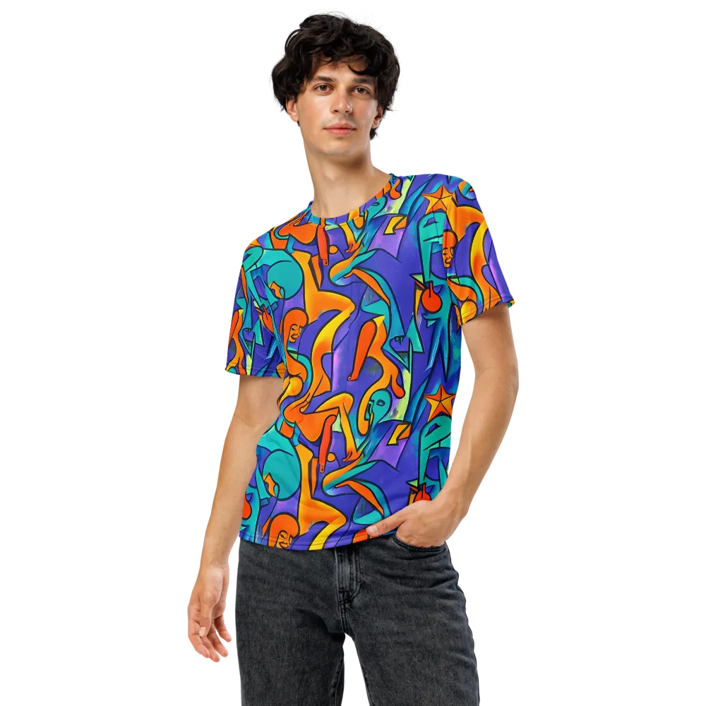 Surreal Movements on Men's Crew Neck T-Shirt — Front