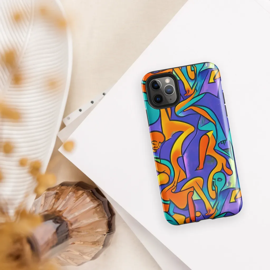 Surreal Movements on Tough Case for iPhone® — Front