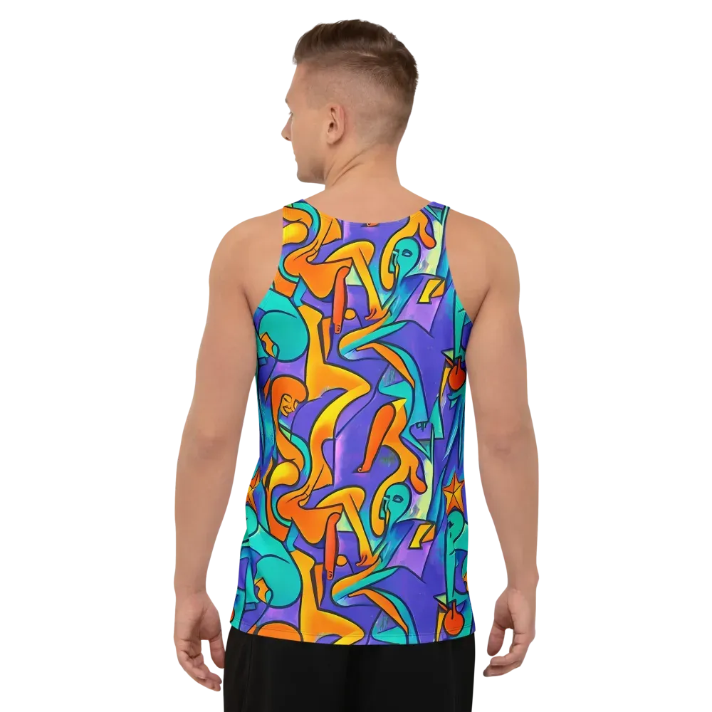 Surreal Movements on Men's Tank Top — Back