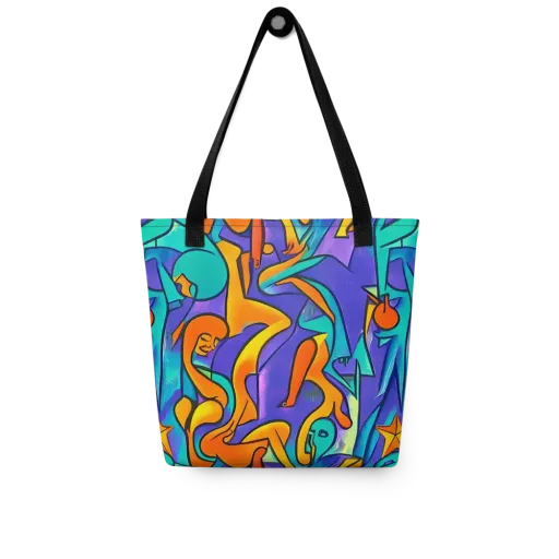 Surreal Movements on a Tote Bag