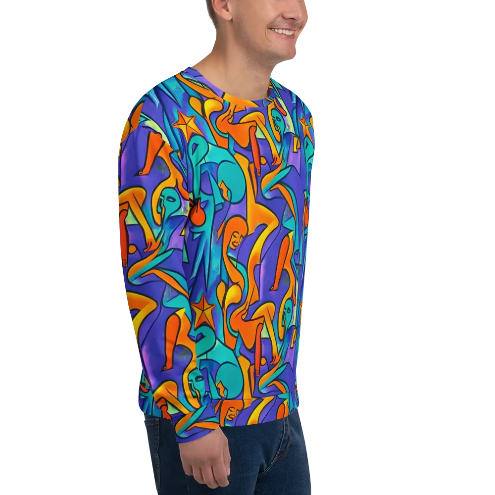 Surreal Movements on Sweatshirt — Right Front