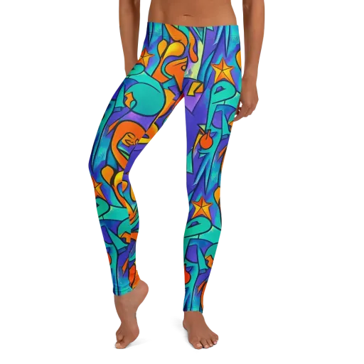 Surreal Movements on a Leggings