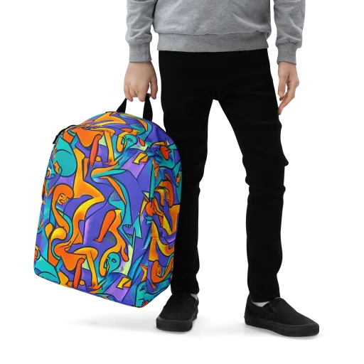 Surreal Movements on a Minimalist Backpack