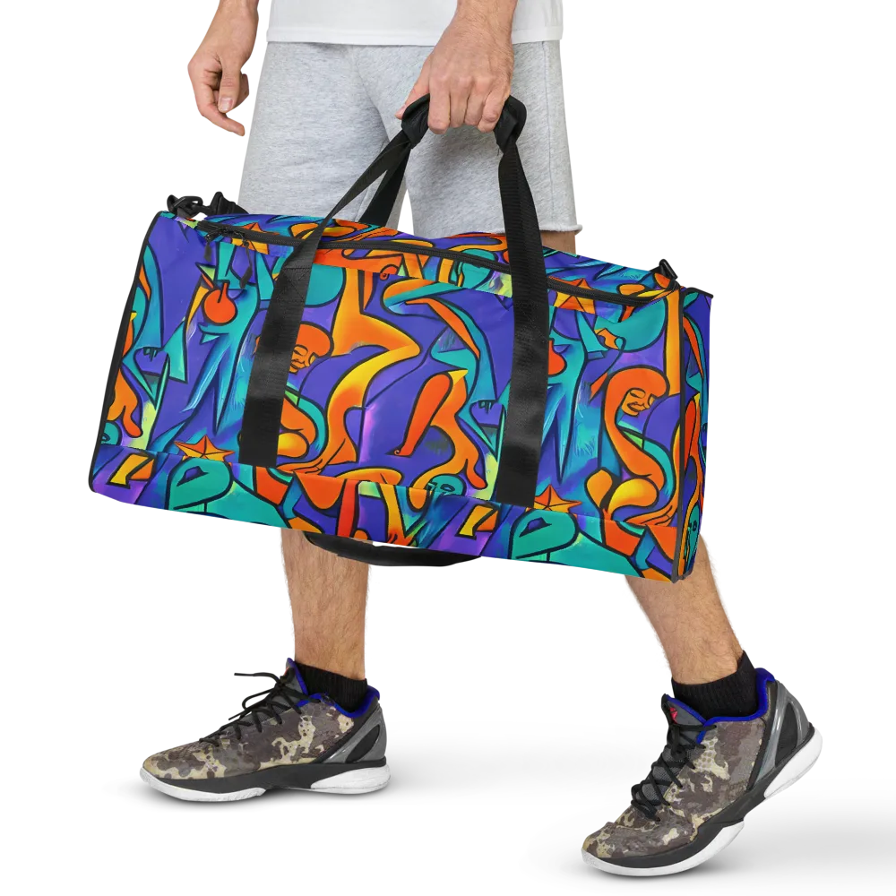 Surreal Movements on Duffle Bag — Front